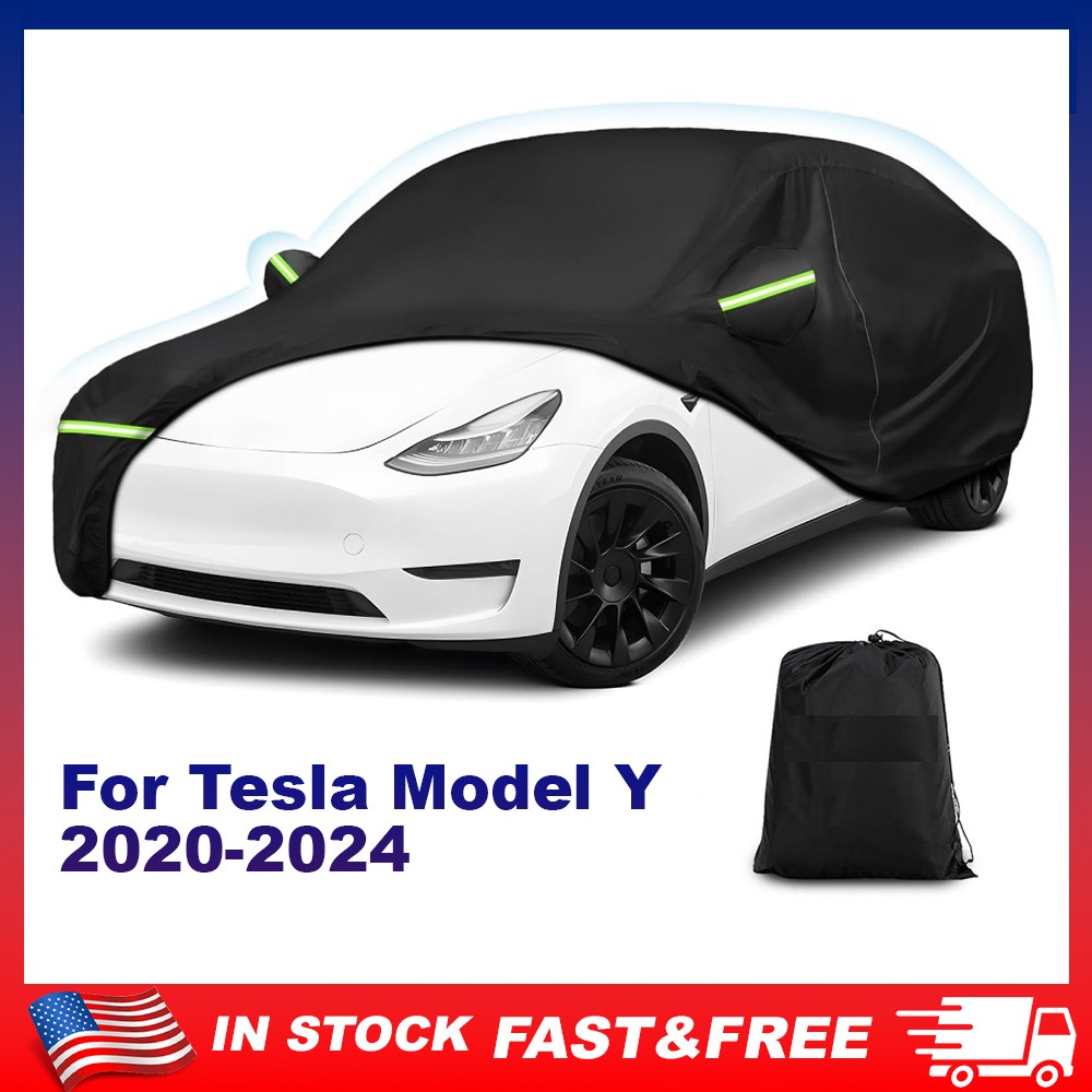 Car Cover Waterproof All Weather for Tesla Model Y 2020-2024 US