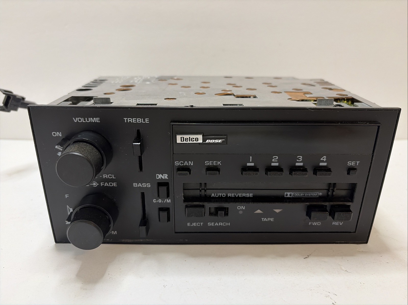 1984-1989 OEM Chevrolet Corvette C4 GM DELCO BOSE AM/FM RADIO CASSETTE 1984-1989 OEM Chevrolet Corvette C4 GM DELCO BOSE AM/FM RADIO CASSETTE