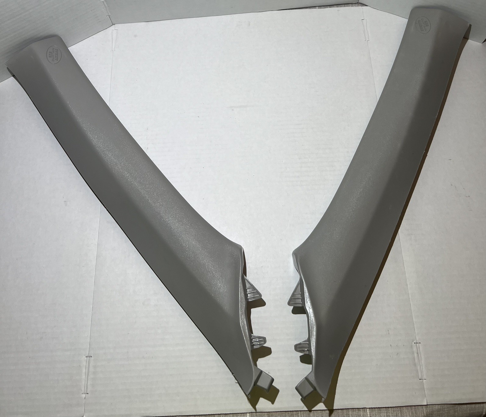 13-18 TOYOTA RAV4 WINDSHIELD A PILLAR TRIM PANEL COVERS LEFT & RIGHT OEM USED 