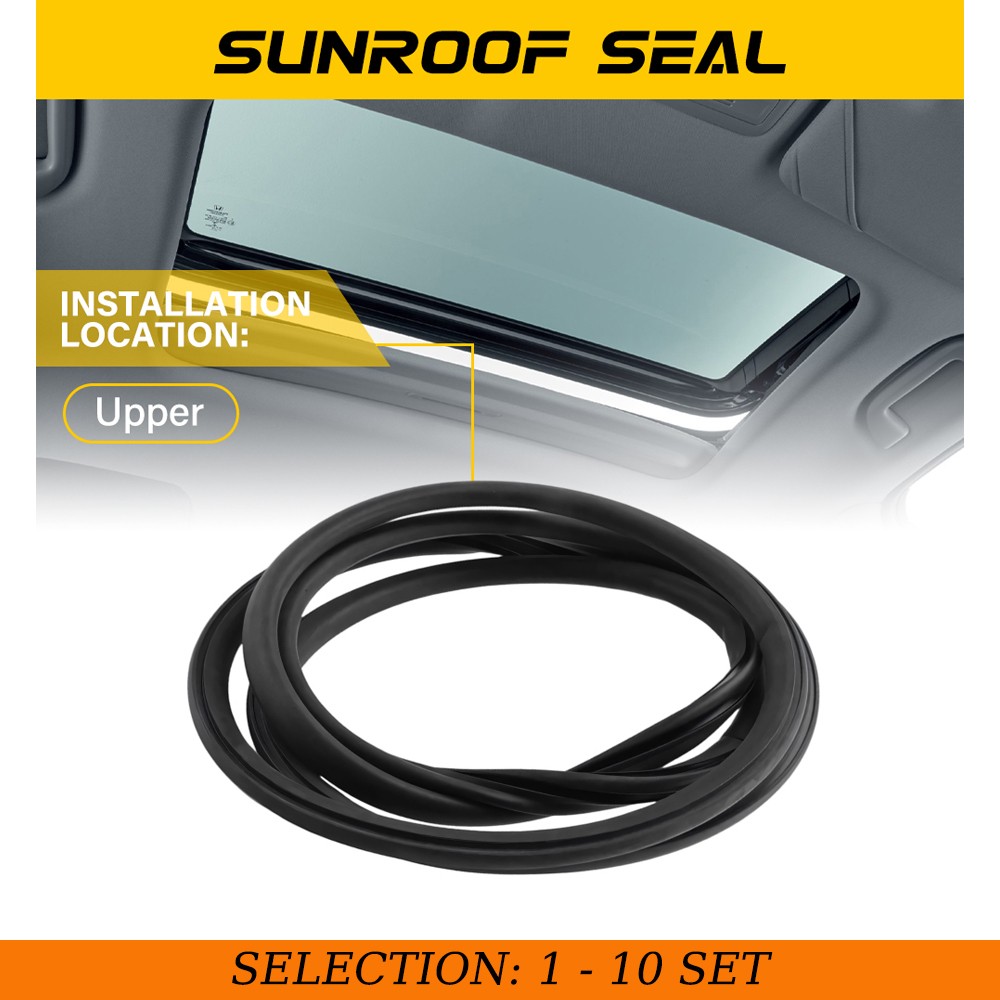 1-10X Sunroof Weatherstrip Sealing for TOYOTA LEXUS 63251-30100 Upper Waterproof