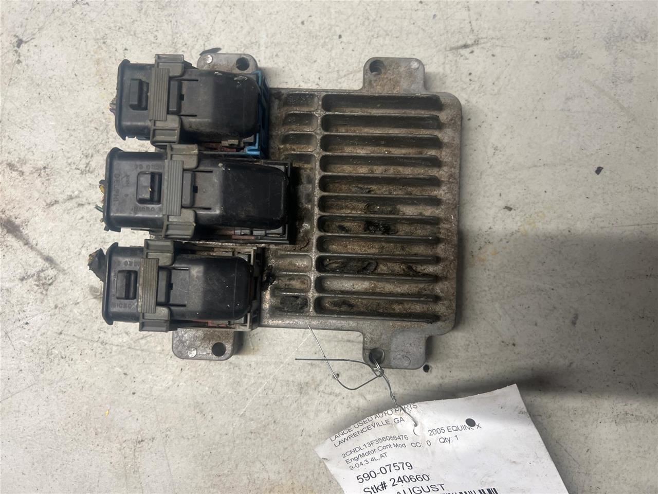 Engine ECM Electronic Control Module 3.5L Fits 05-06 RELAY 1790929