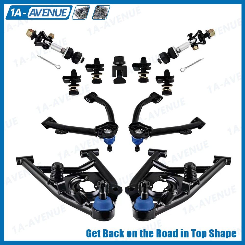 For 1988 - 1998 C1500 OBS TRUCK CHEVY UPPER LOWER TUBULAR CONTROL ARMS