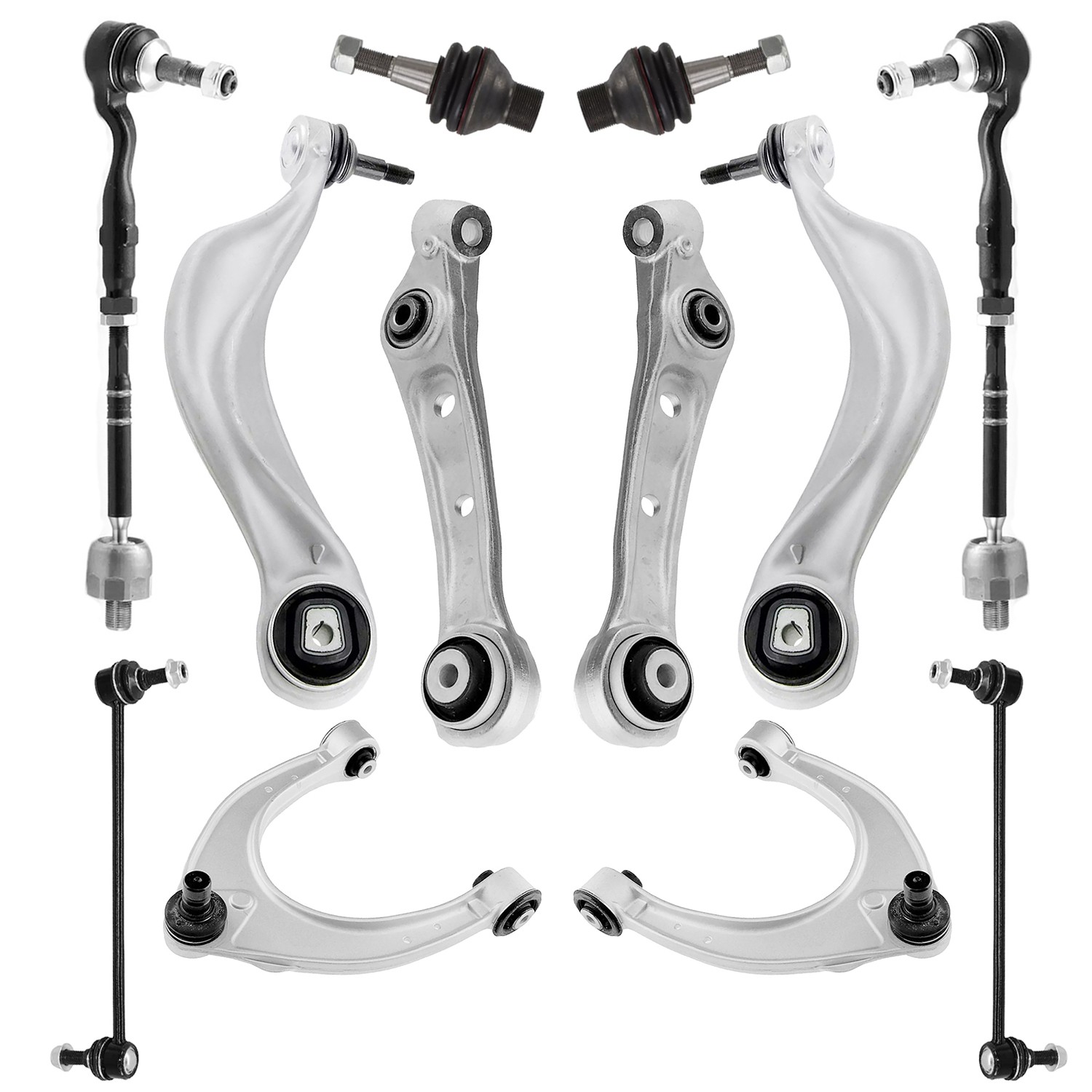 12Pc Front Control Arm w/Ball Joint for BMW 5 7 Series F01 F02 F07 535i 740Li GT