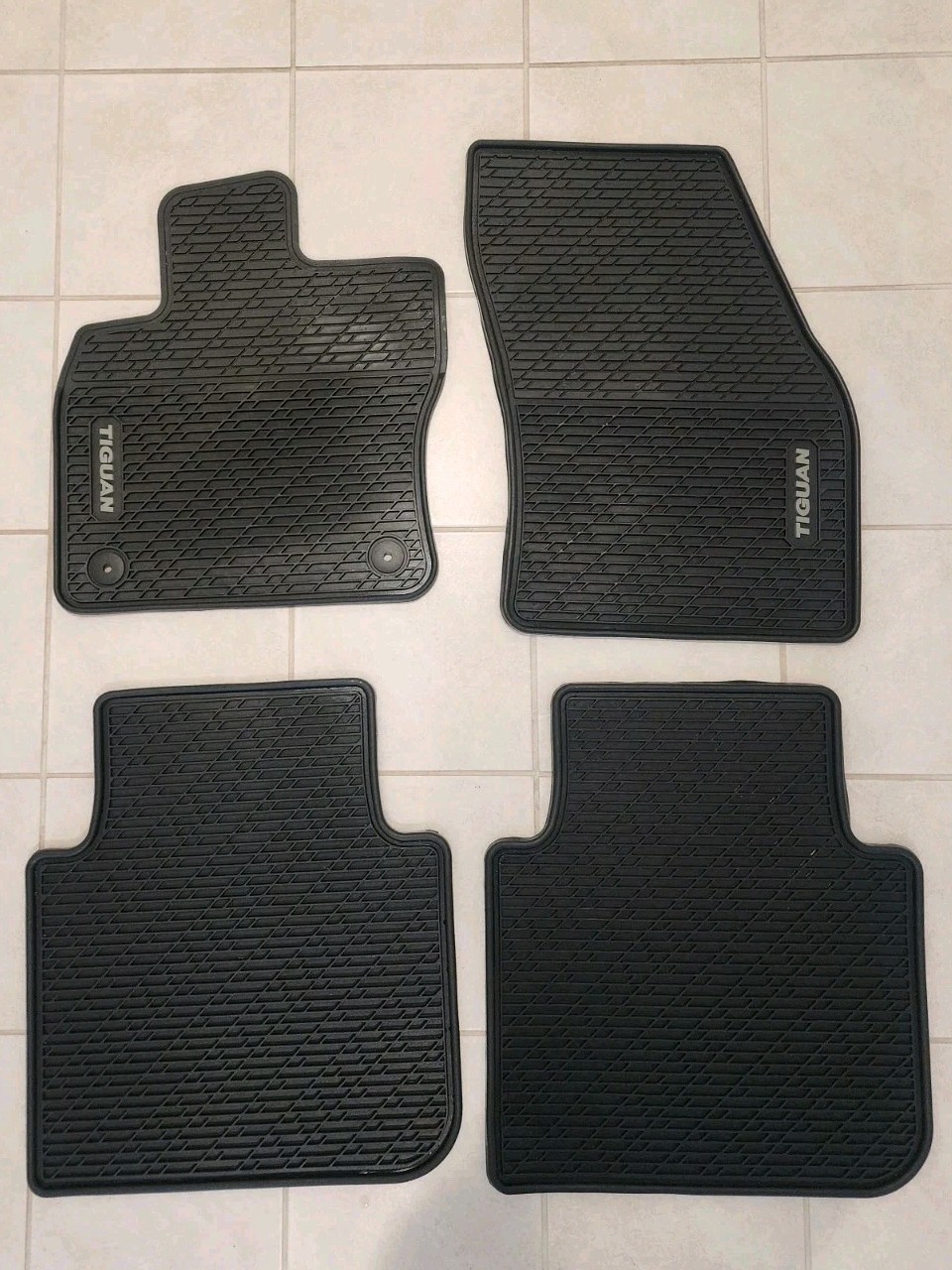 Genuine 2020-2025 Volkswagen Tiguan All Weather Mats