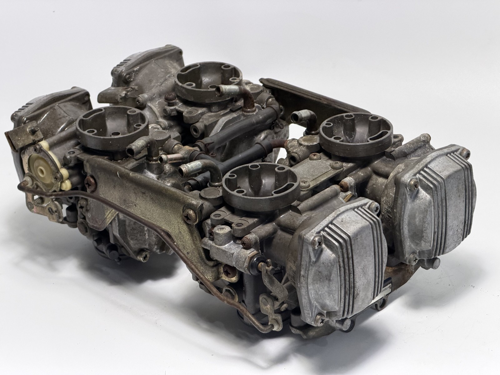 1986-1993 Yamaha XVZ1300 Venture Royale OEM Carburetors Carb Rack 1NL 1986-1993 Yamaha XVZ1300 Venture Royale OEM Carburetors Carb Rack 1NL