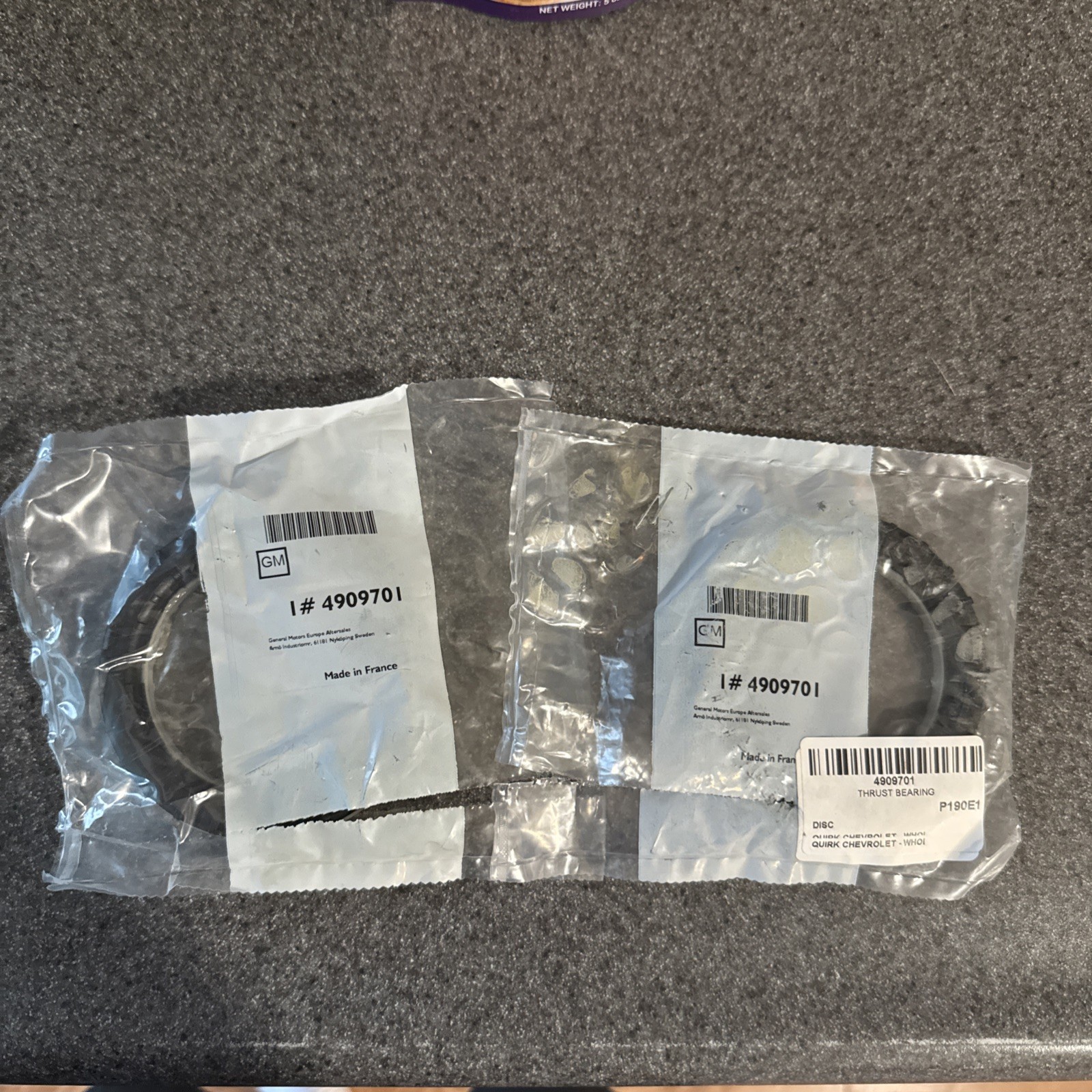 Saab 900 9-3 1994-2003 9-5 4909701 Strut Thrust Bearing Pair GENUINE NOS Saab 900 9-3 1994-2003 9-5 4909701 Strut Thrust Bearing Pair GENUINE NOS