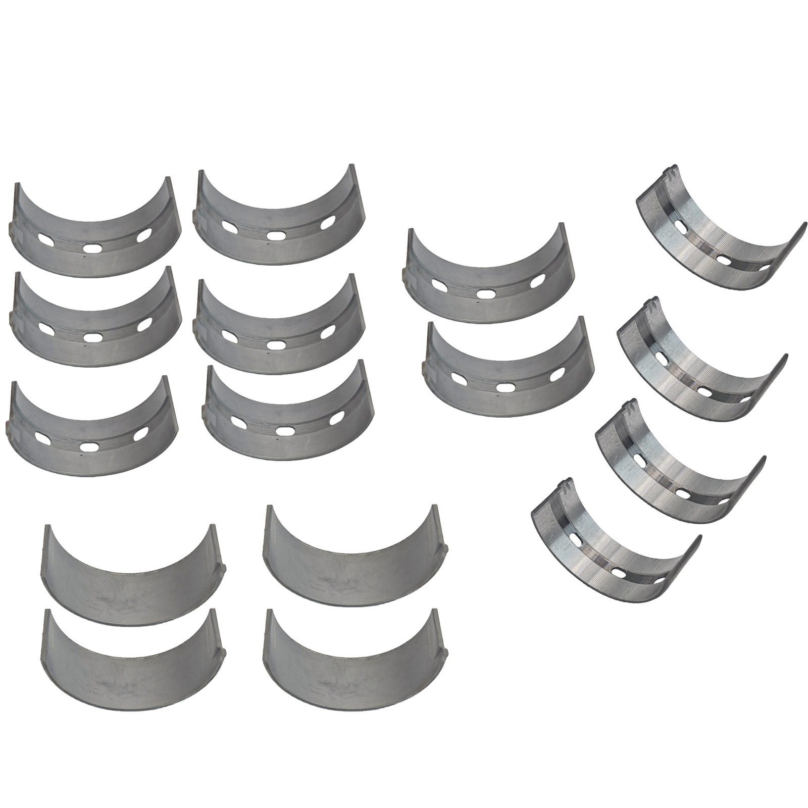 8 Main Bearing Set II + 4 Balance Shaft Bearings Kit Set for Polaris RZR XP 900
