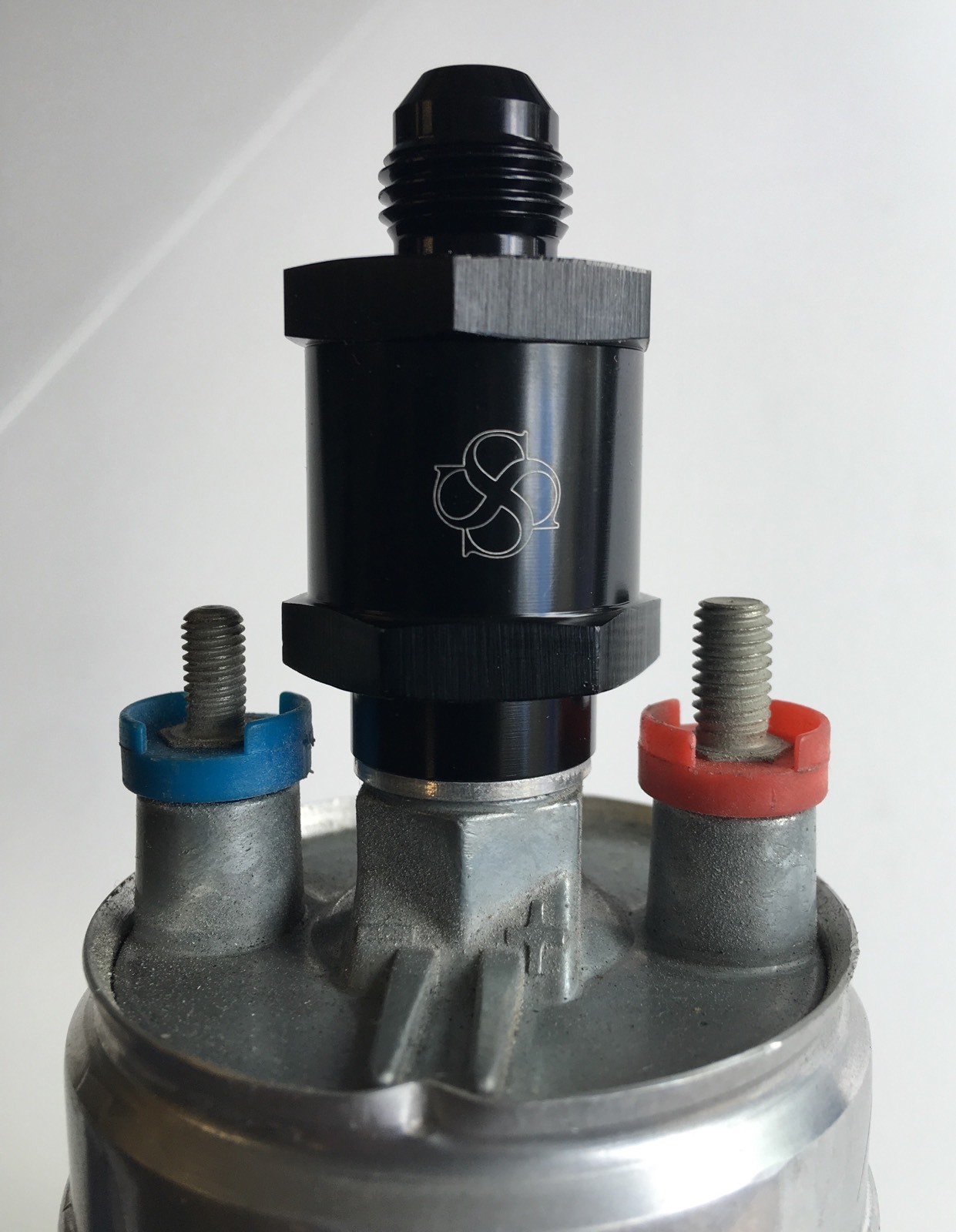 A19 -6AN One Way Check Valve For Bosch Style Fuel Pump M12x1.5MM To -6AN