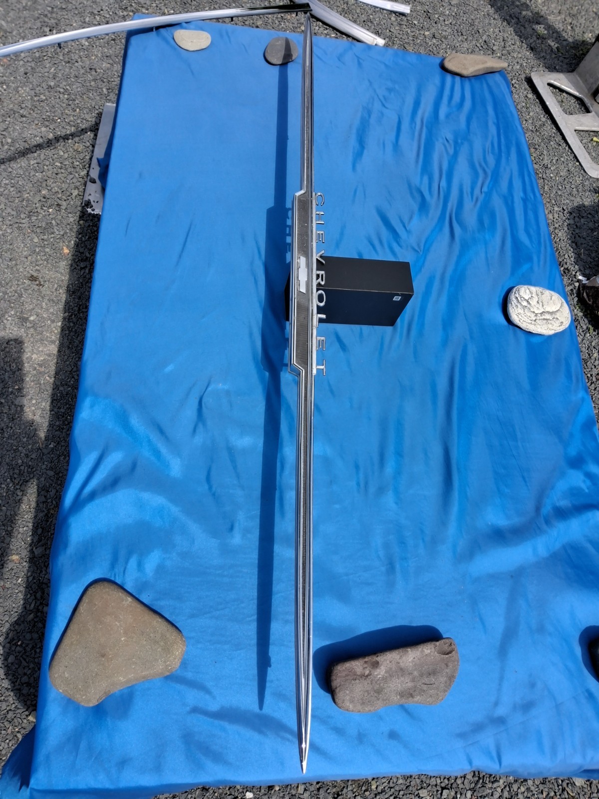 1963 Chevy  Il nova  Rear Trunk molding trim Nice 