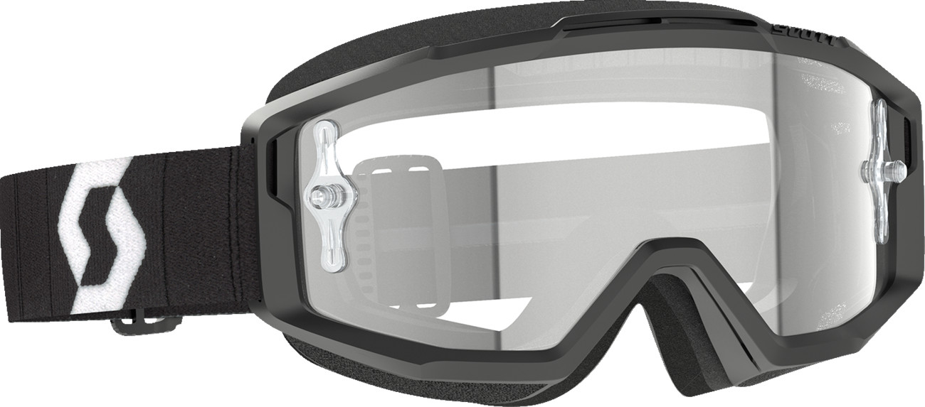 Scott USA Split OTG Goggle Black/White Clear Lens Over Glasses Scott USA Split OTG Goggle Black/White Clear Lens Over Glasses