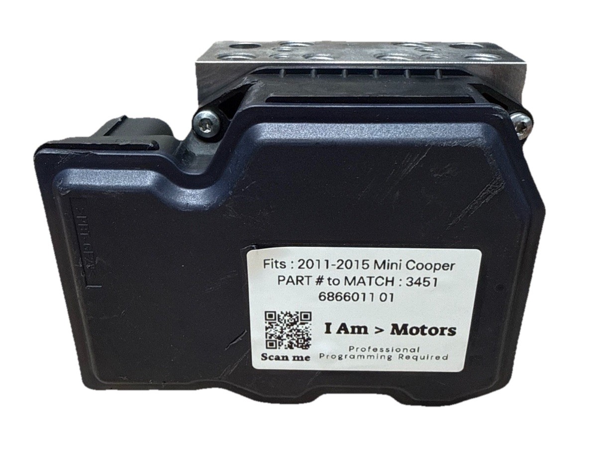 2011-2015 Mini Cooper ABS Anti-Lock Brake Pump Module 3451 6866011 01 OEM Reman