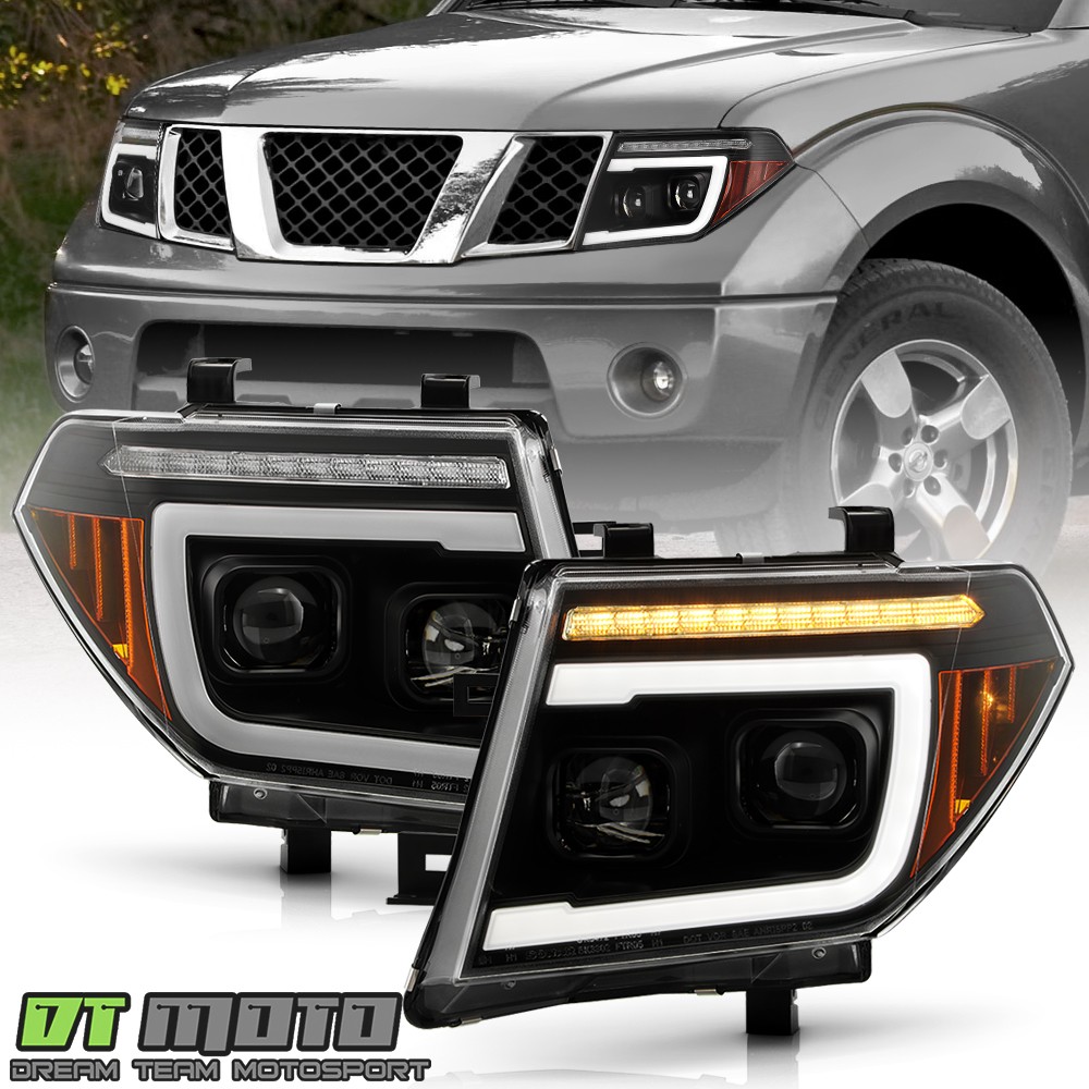 For 2005-2008 Nissan Frontier LED Greeting Animation Dual Projector Headlights For 2005-2008 Nissan Frontier LED Greeting Animation Dual Projector Headlights