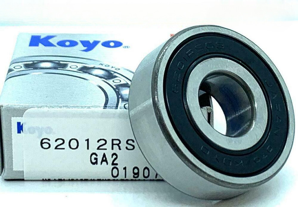 NEW KOYO 6201 2RS C3 DEEP GROOVE BALL BEARING, RUBBER SEALED 12x32x10 mm NEW KOYO 6201 2RS C3 DEEP GROOVE BALL BEARING, RUBBER SEALED 12x32x10 mm