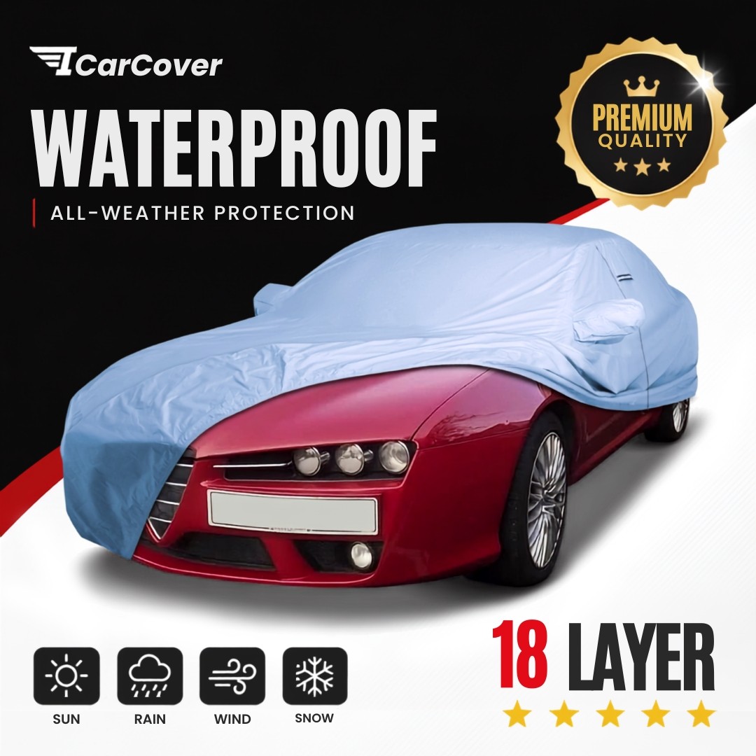 Alfa Romeo Brera & Spider 2006-2009 Custom Fit Waterproof Car Cover 18 Layer