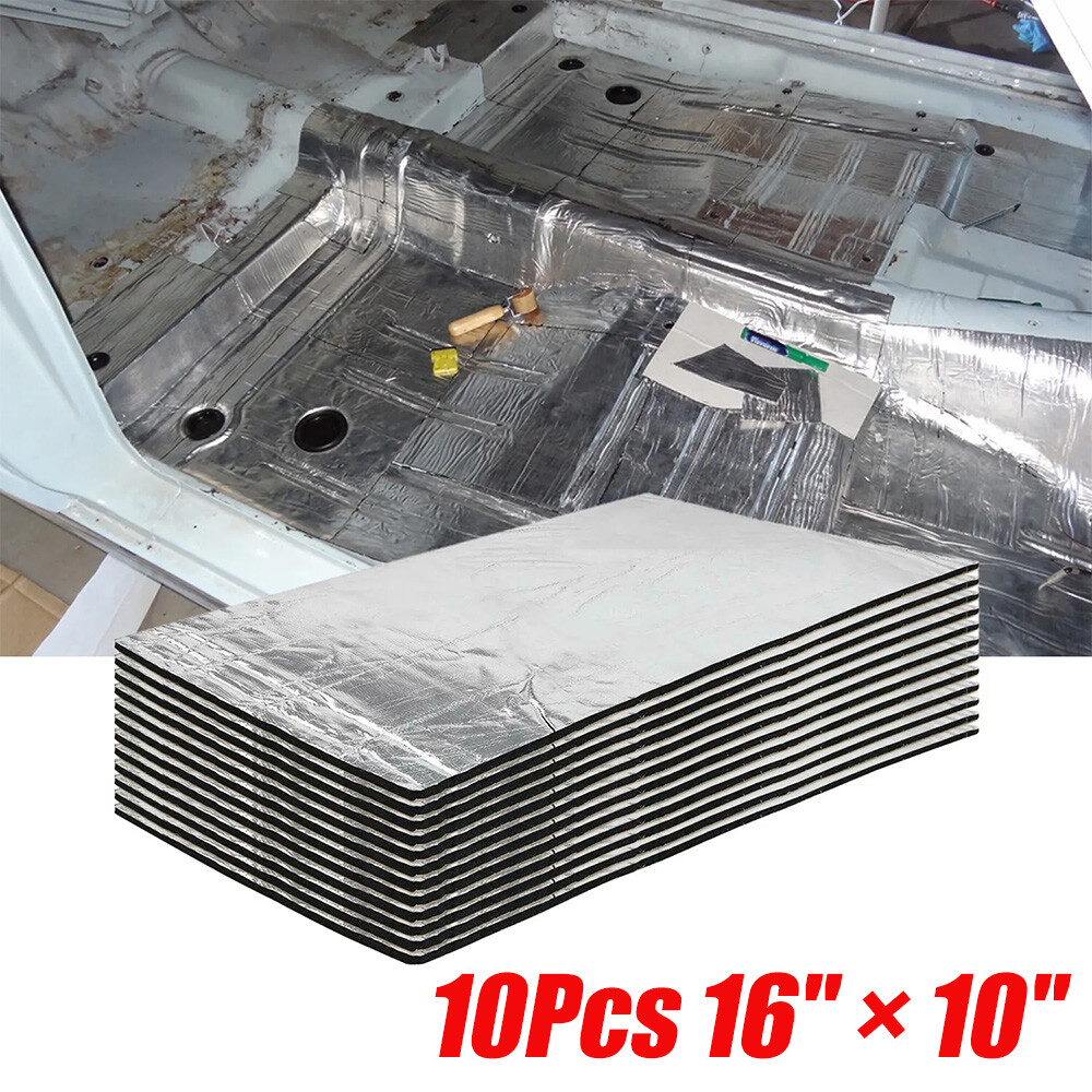 Self-adhesive Fireproof Sound Deadener Heat Insulation Mat For Car Hood Engine