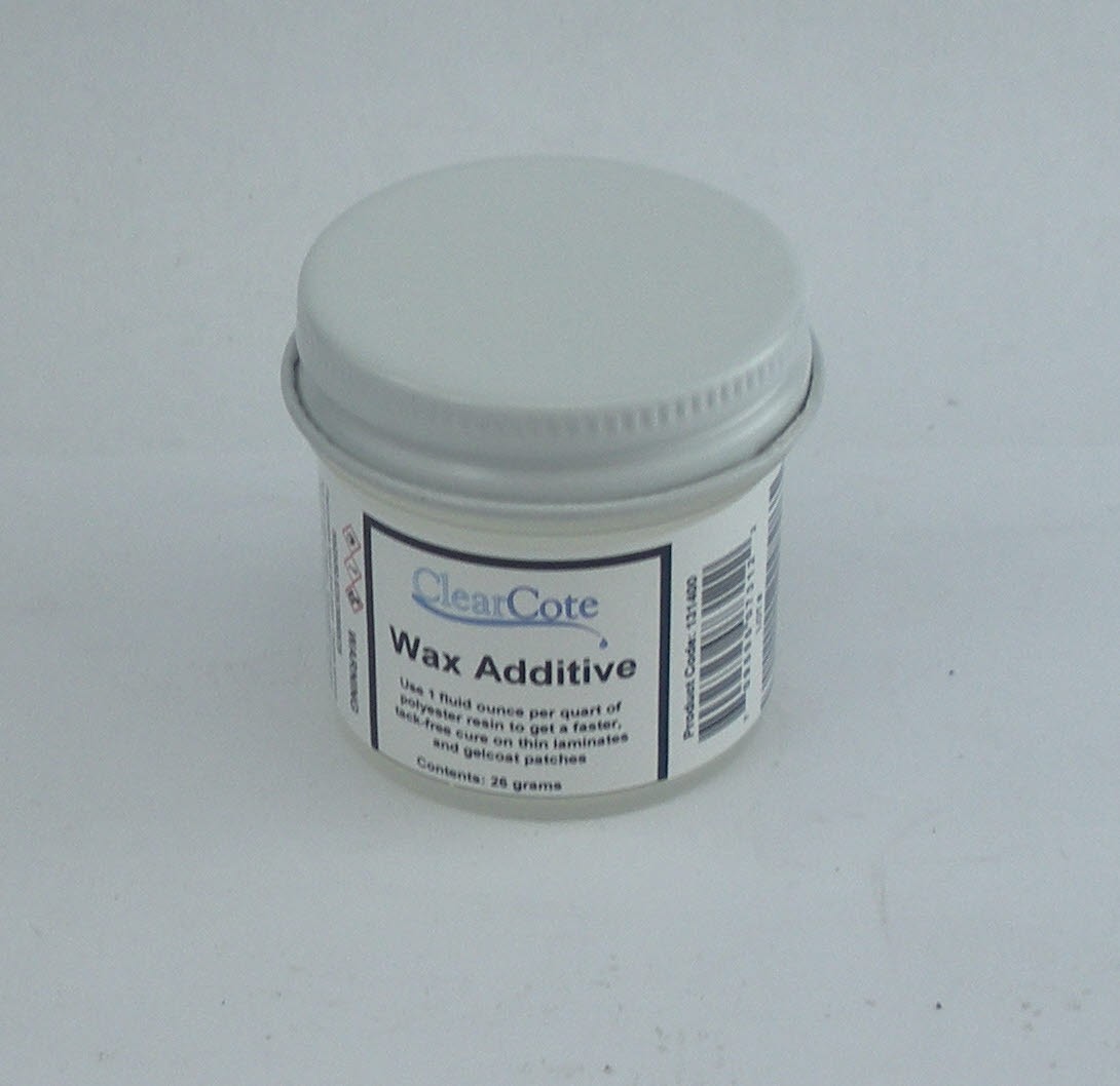 Clearcote 131400 Polyester Resin Gel Coat Wax Additive 1 oz. For Quart Clearcote 131400 Polyester Resin Gel Coat Wax Additive 1 oz. For Quart