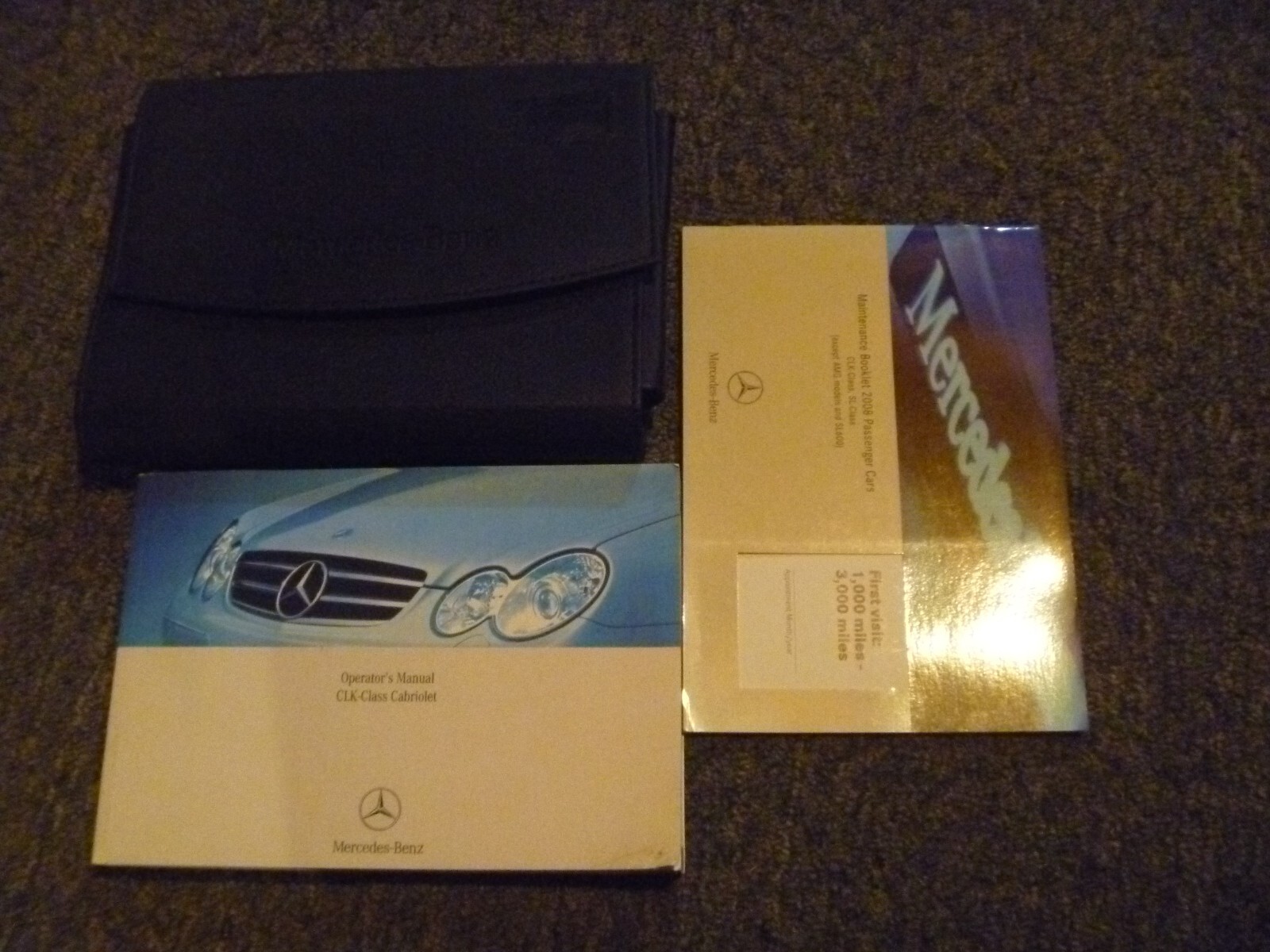 2007 Mercedes Benz CLK350 CLK550 CLK63 AMG Cabriolet Owner Operator Manual Set 2007 Mercedes Benz CLK350 CLK550 CLK63 AMG Cabriolet Owner Operator Manual Set