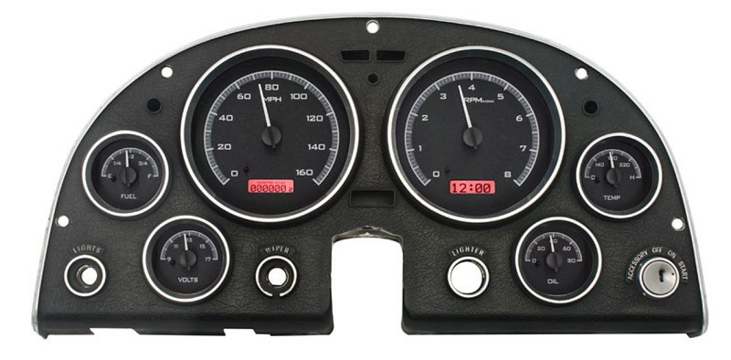 Dakota Digital 1963-67 Chevy Corvette Analog Dash Gauge System VHX-63C-VET-K-R