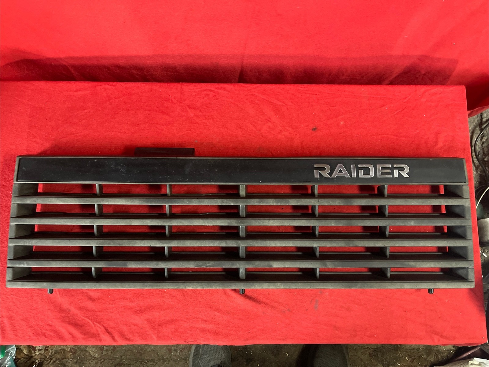 1983-1991 Dodge Raider Montero, Pajero, OEM Front Grille Grill Black 1983-1991 Dodge Raider Montero, Pajero, OEM Front Grille Grill Black