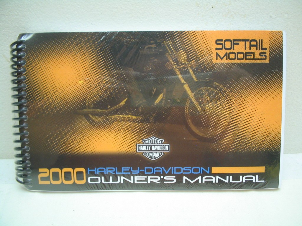 2000 Harley Davidson Owner\'s Manual - Softail Models - 99469-00A - BRAND NEW 2000 Harley Davidson Owner\'s Manual - Softail Models - 99469-00A - BRAND NEW