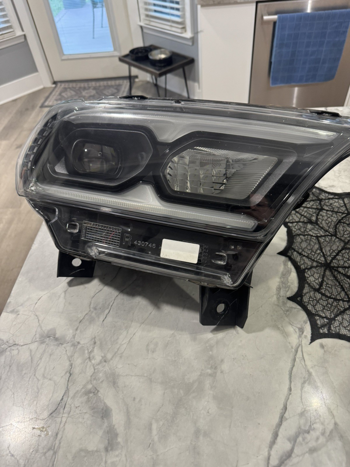 2021-2025 Dodge Durango R/T OEM LED Right Passenger Headlight 68433782AE