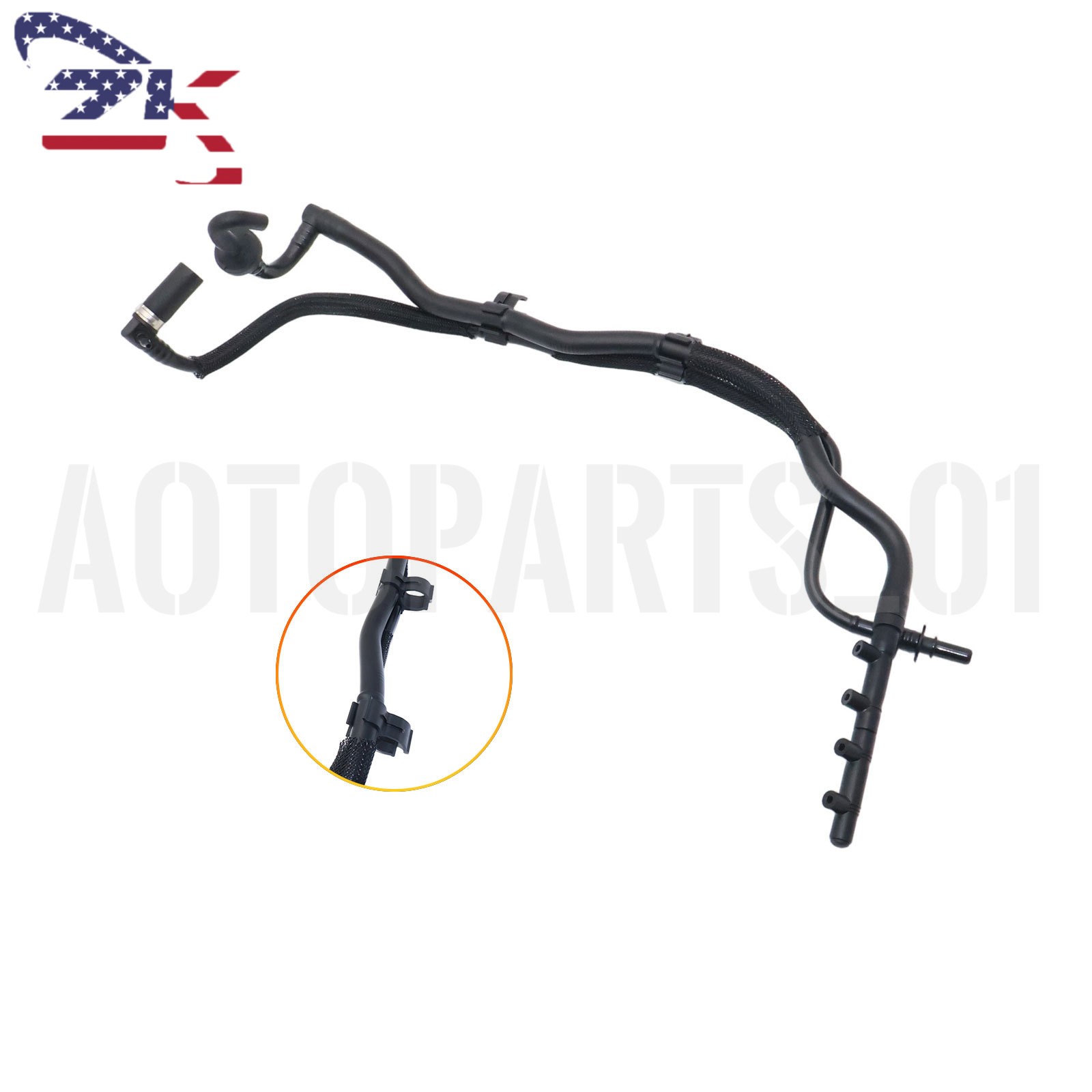 06E133790AA New Vacuum Hoses For Audi A4 A5 A6 A7 A8 S4 S5 S6 S8 Quattro 3.0L