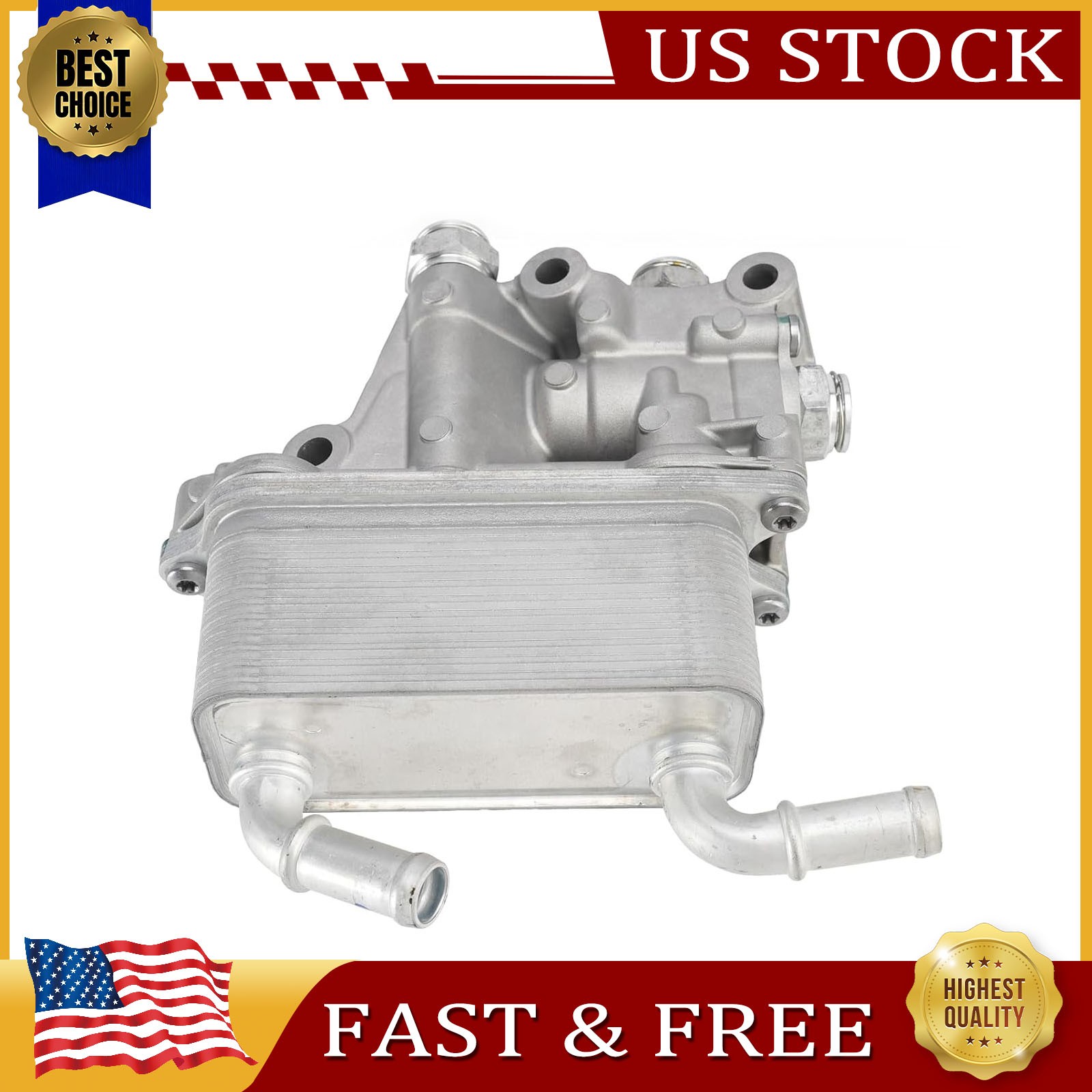 68485460AB New Automatic Transmission Oil Cooler For Dodge / Jeep Grand Cherokee