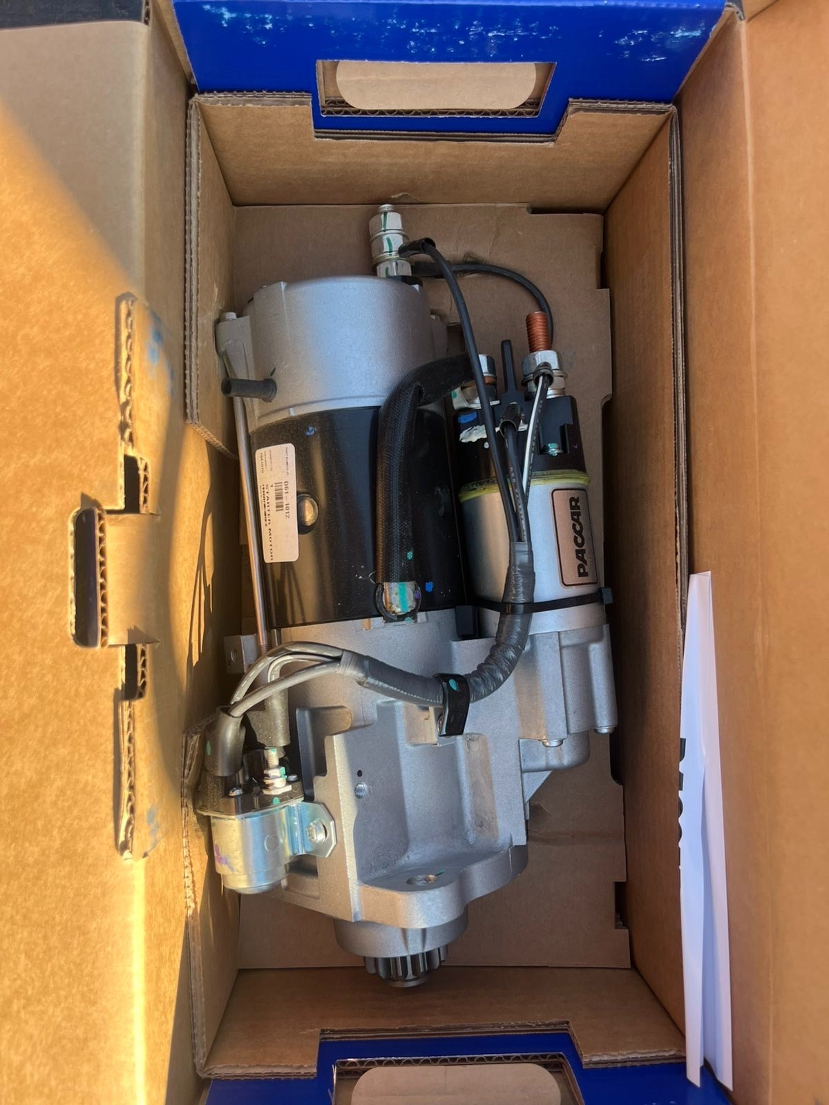 Genuine Paccar OEM Heavy Duty Starter for MX EPA13 Engine PART # D61-1012 | OE Genuine Paccar OEM Heavy Duty Starter for MX EPA13 Engine PART # D61-1012 | OE
