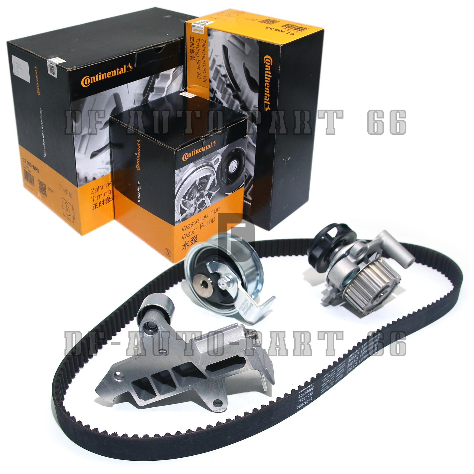 OEM Timing Belt Kit w/ Water Pump For AUDI TT Quattro VW Golf Beetle Jetta 1.8T OEM Timing Belt Kit w/ Water Pump For AUDI TT Quattro VW Golf Beetle Jetta 1.8T