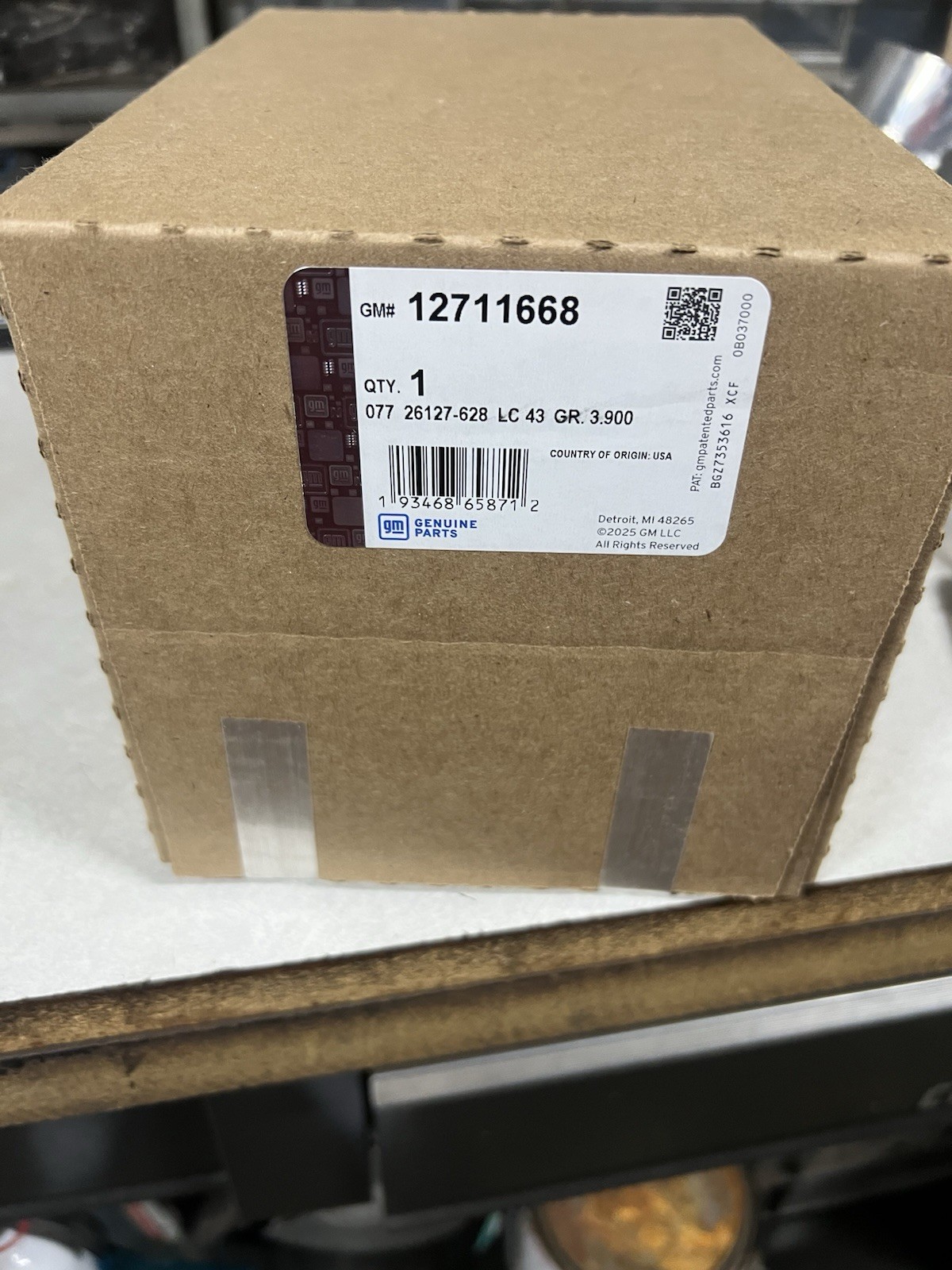 GM OEM High Pressure Fuel Pump 12711668 GM OEM High Pressure Fuel Pump 12711668