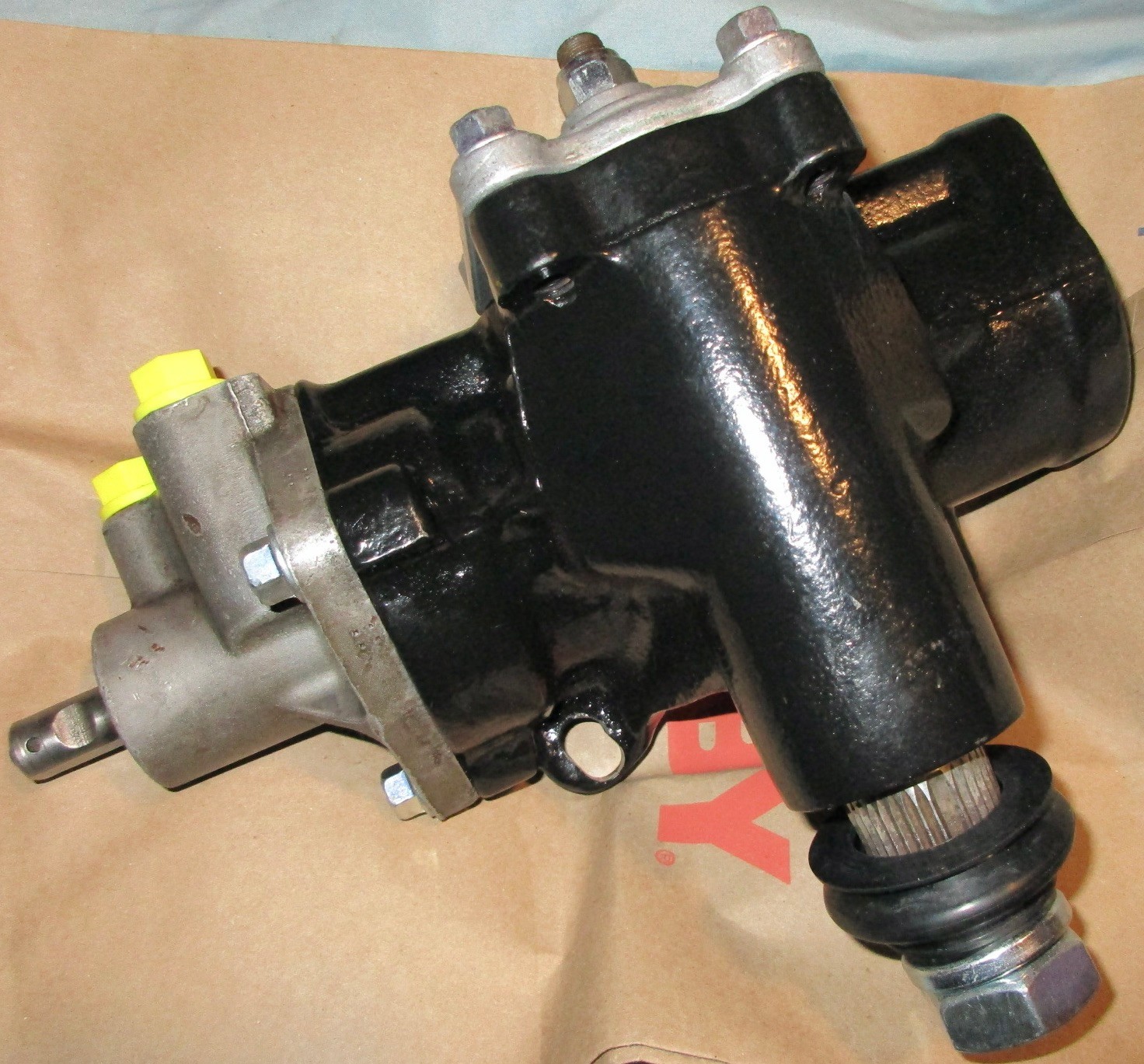 BORGESON Power Steering Conversion Box 800128 for 65-77 Ford Fullsize Cars +More