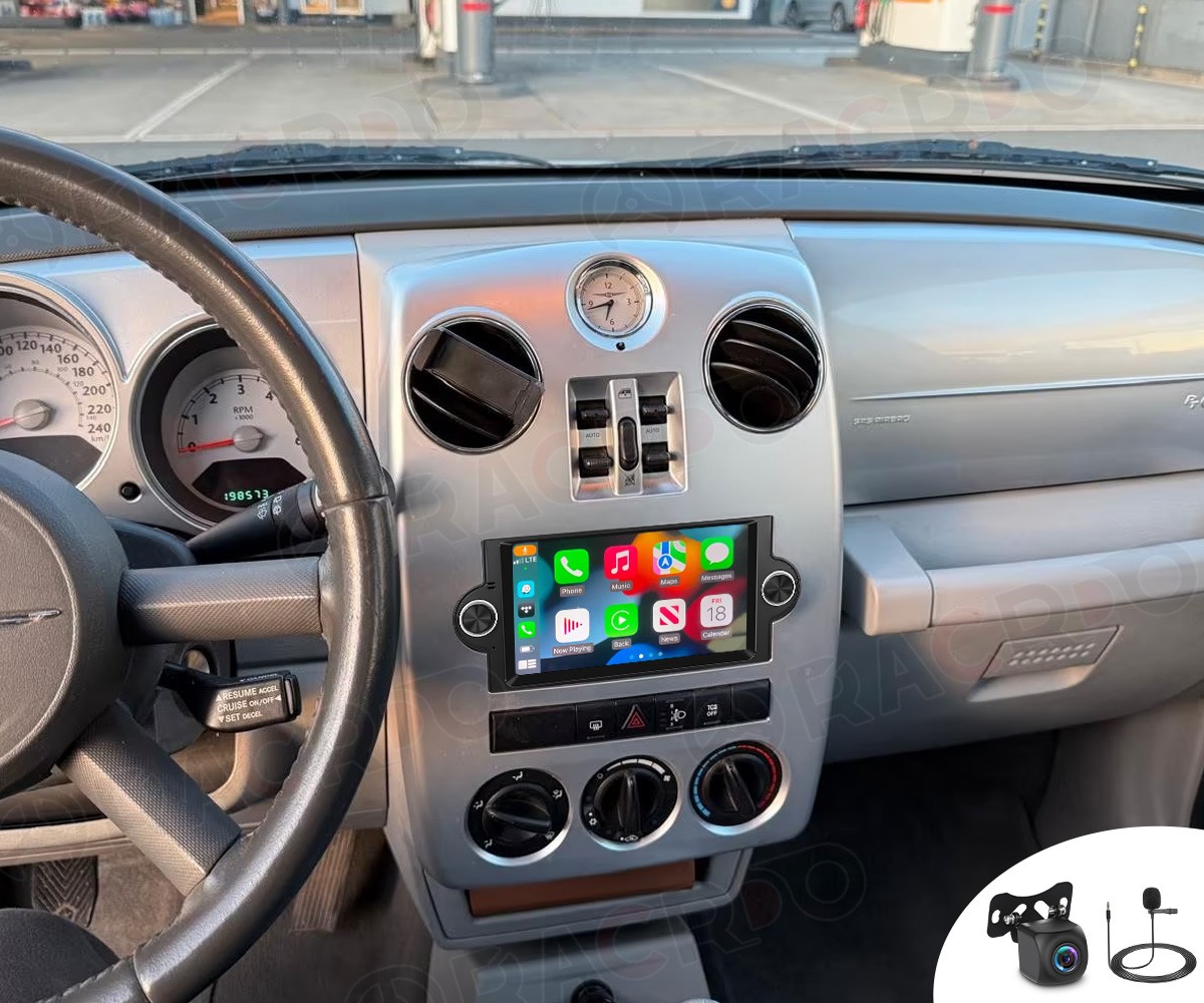 For Chrysler PT Cruiser 2006 2007 2008 Android 15 CarPlay Car Radio GPS 2+64GB