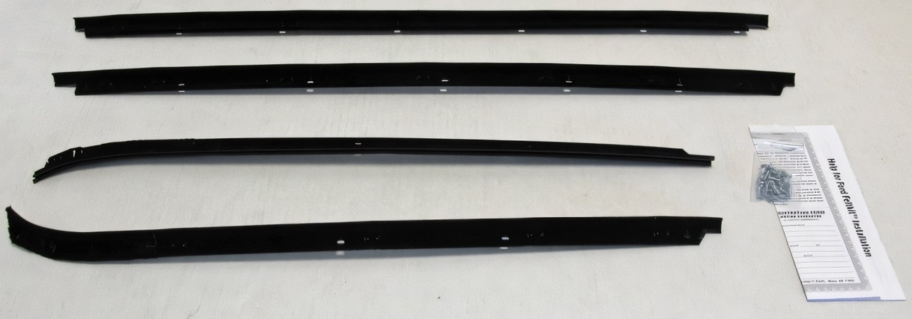 Window Sweeps for 1975-78 Ford Custom 500/LTD 4 Door Station Wagon USA Made