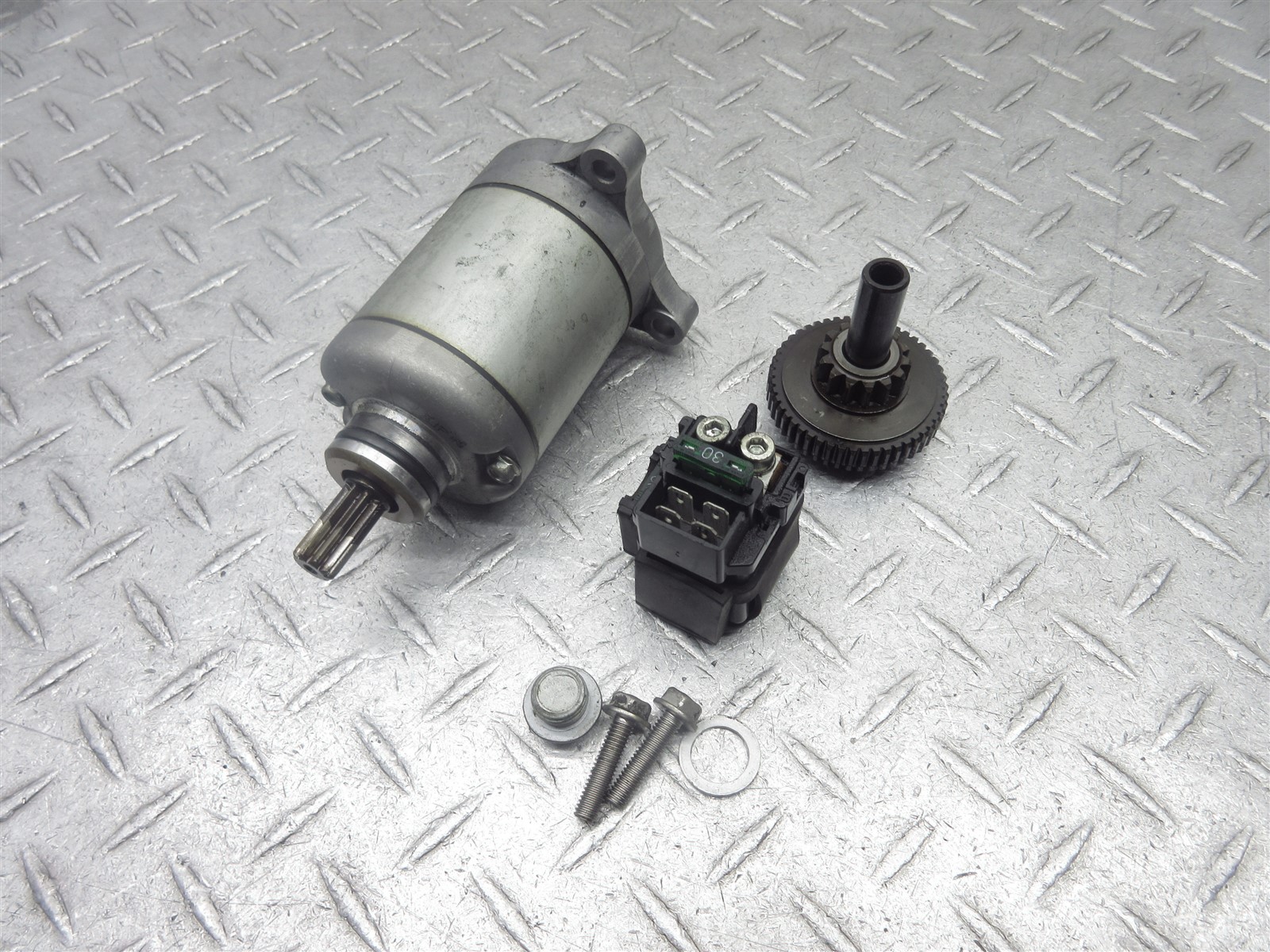 2011 10-14 Kawasaki Concours ZG 1400 ZG1400 TESTED Starter Motor Gear Relay Lot