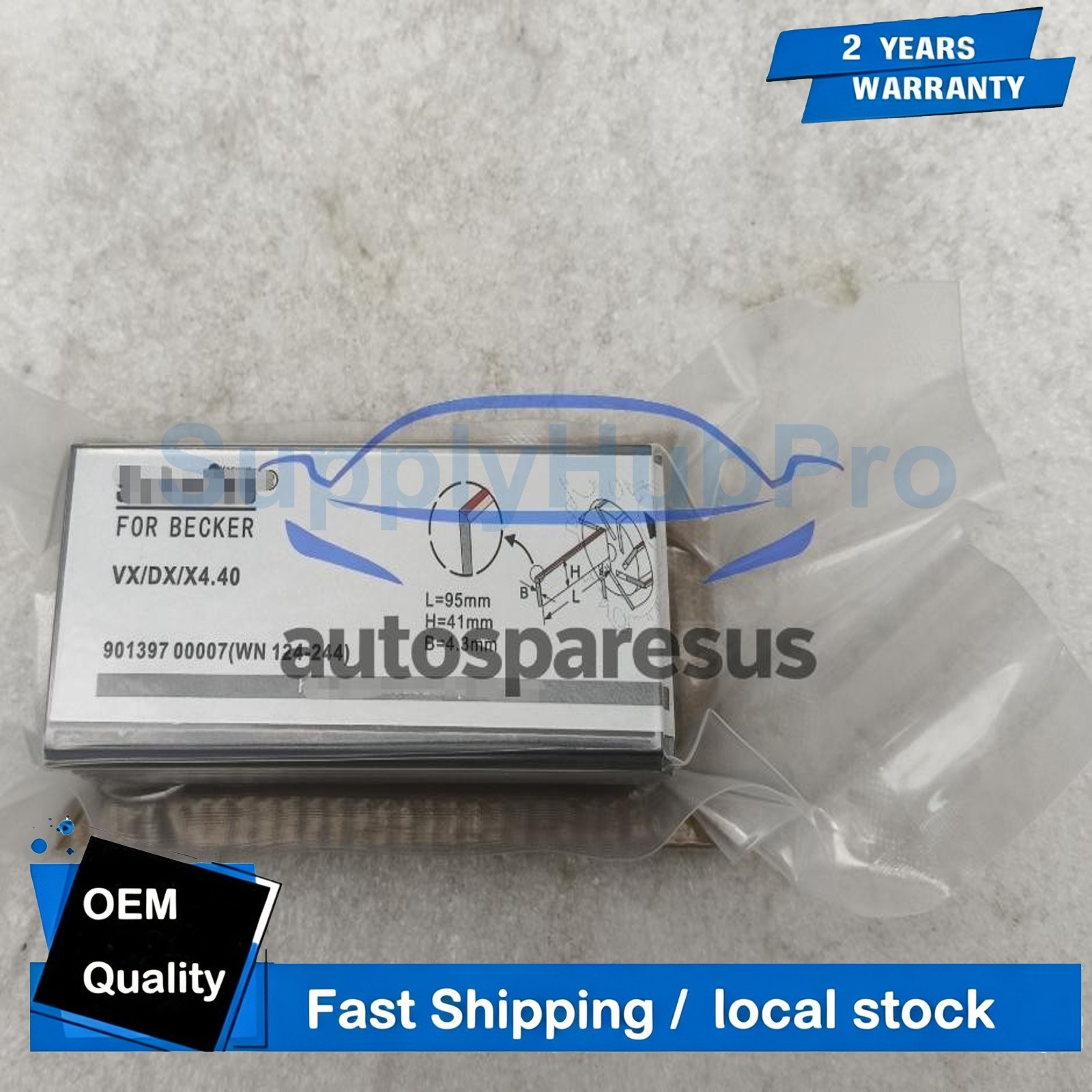 7 pcs Carbon Vane for Becker Pump 90139700007(WN124-244) DX/X/VX4.40 US
