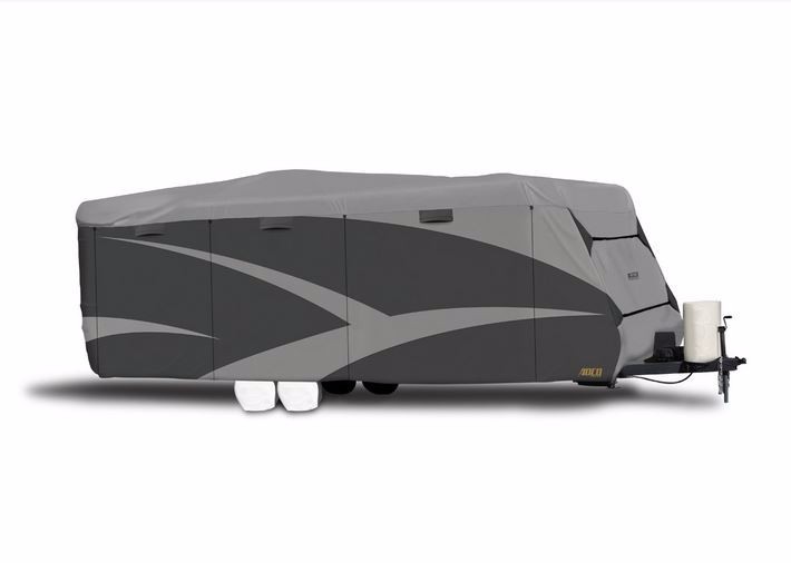 Adco RV Cover Travel Trailer Designer Series SFS Aquashed Fits 28\'7\ Adco RV Cover Travel Trailer Designer Series SFS Aquashed Fits 28\'7\