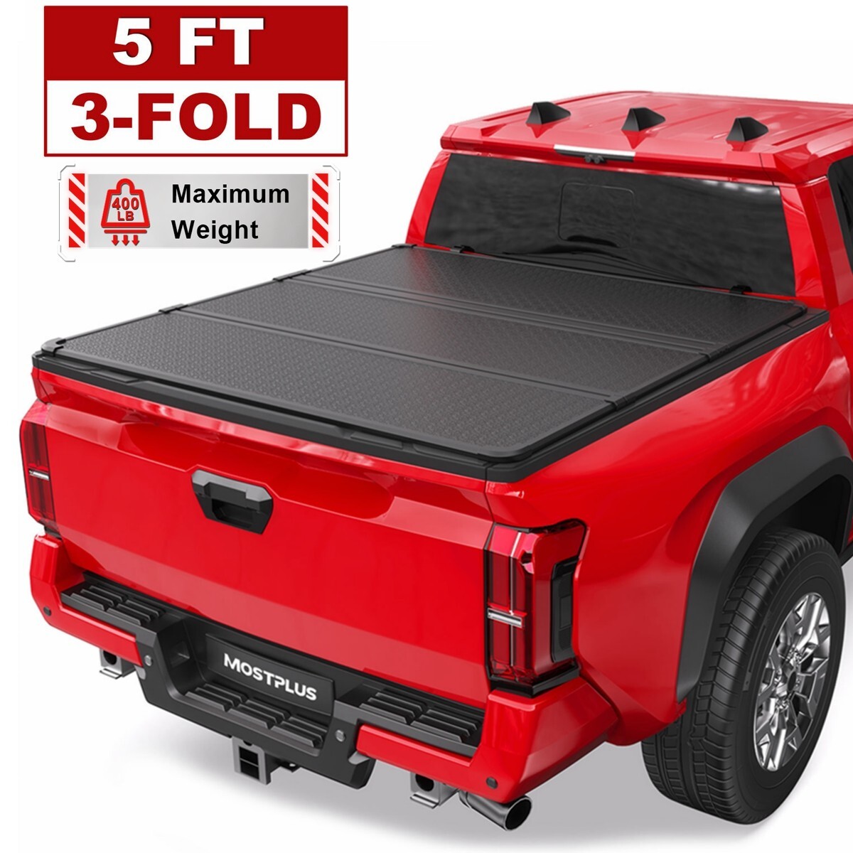 Tri-Fold 5FT Hard Truck Bed Tonneau Cover For 2005-2015 Toyota Tacoma On Top Tri-Fold 5FT Hard Truck Bed Tonneau Cover For 2005-2015 Toyota Tacoma On Top