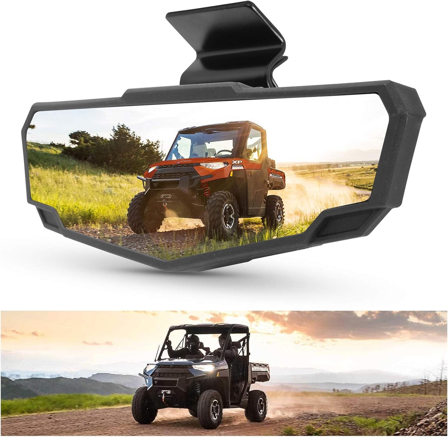 KIWI MASTER 10.8 x 3.3 x inches, Center Mirror for Ranger / Defender KIWI MASTER 10.8 x 3.3 x inches, Center Mirror for Ranger / Defender