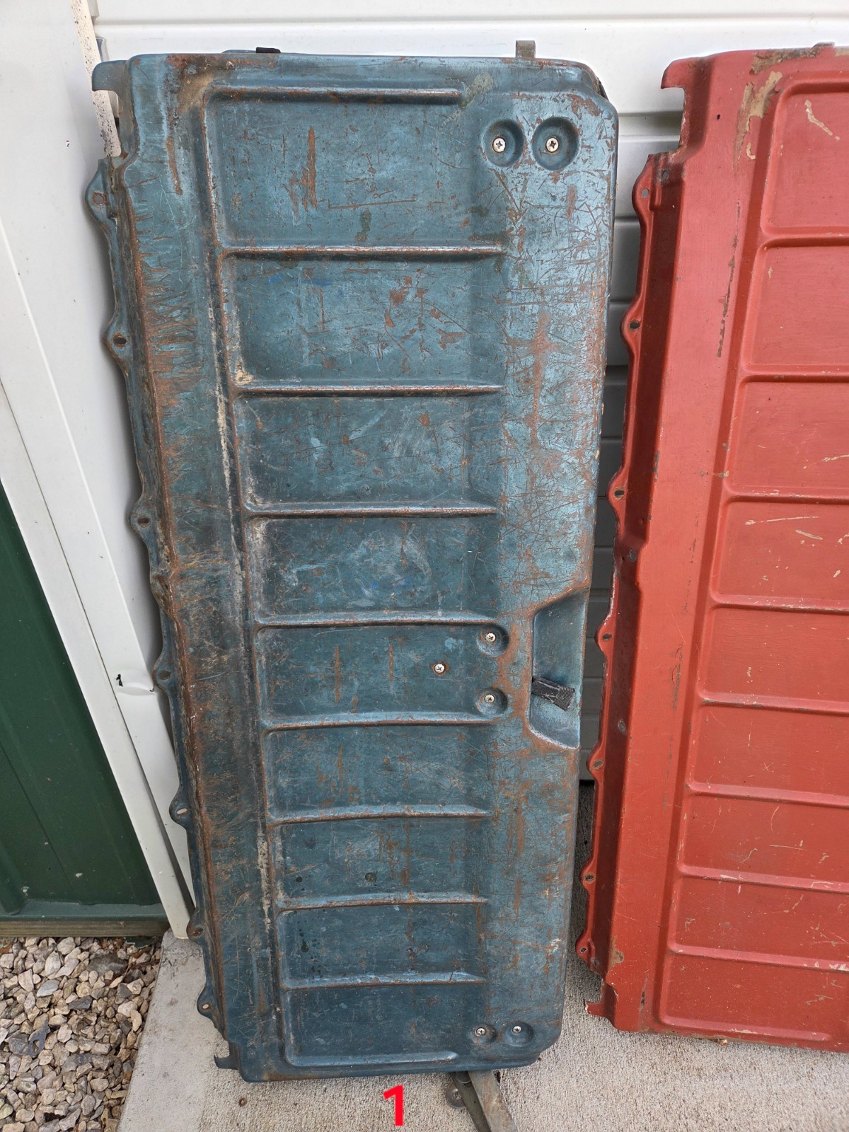 1964 1965 Ford Falcon Mercury Comet Station Wagon Tailgate and back seat panels