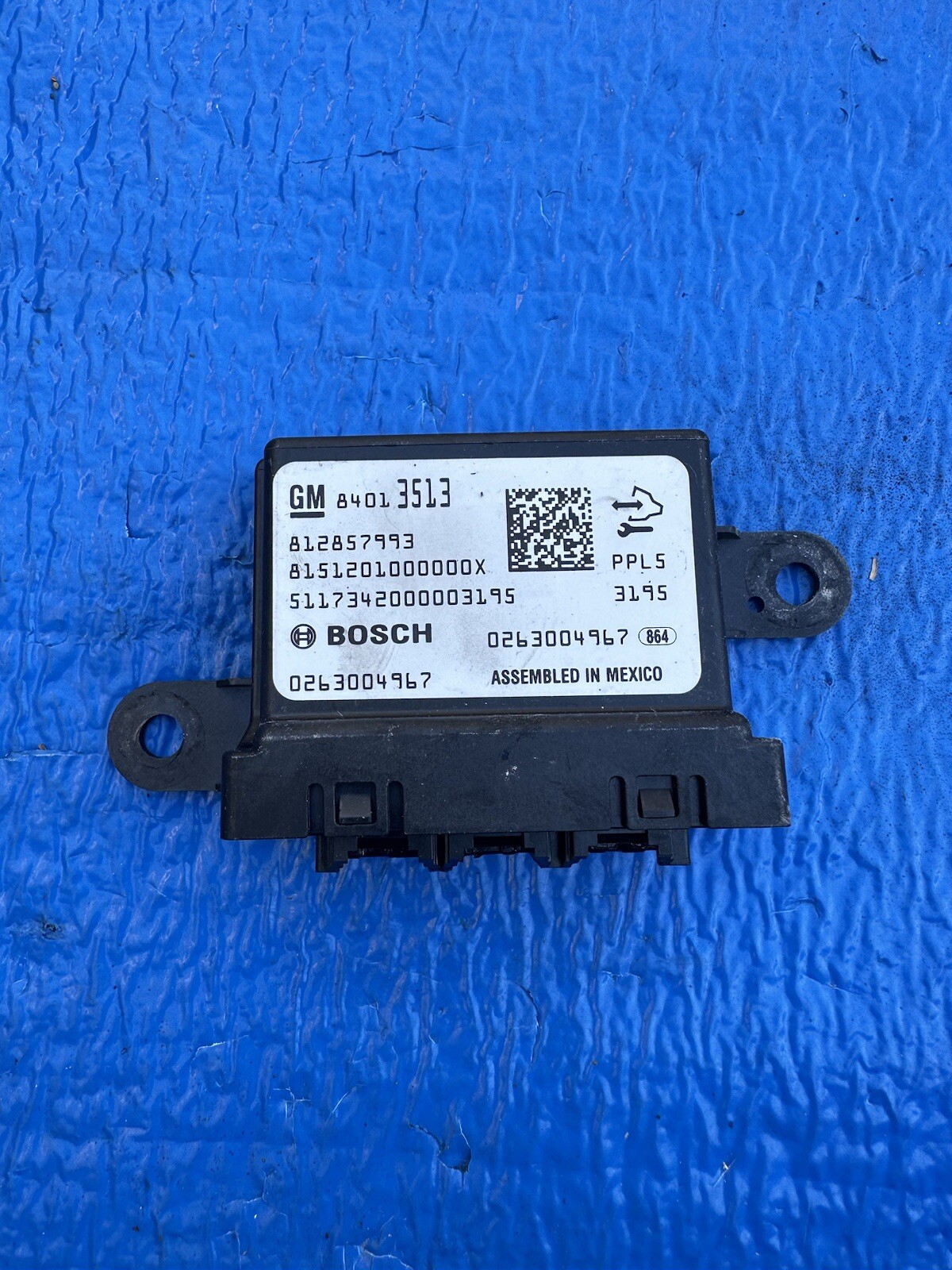 2016-17 GM Chevrolet Malibu Electrical Park Assist Alarm Module Equinox 84013513