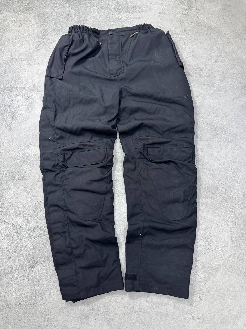 Vintage 90\'s Belstaff Motorcycle Pants Proffesional Black Mens sz L
