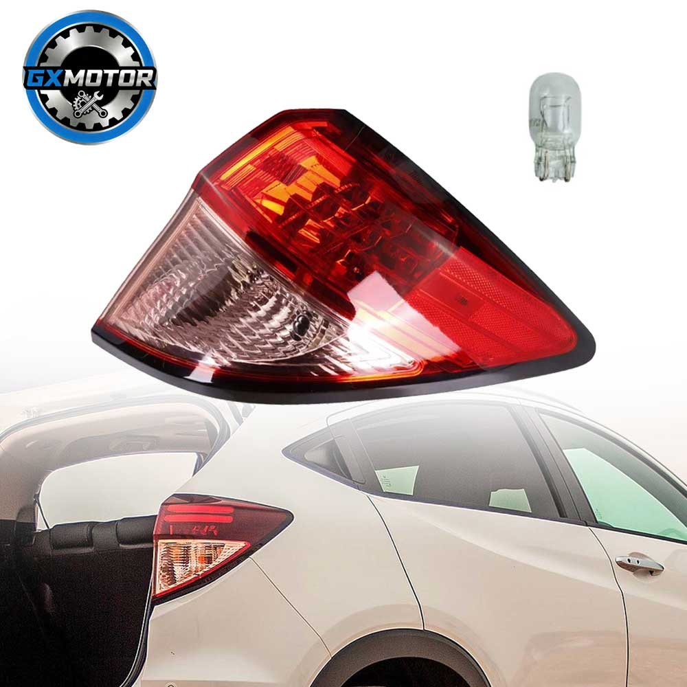 2x Halogen Passenger Side Tail Light For Honda HR-V HRV 2016-2018 With Bulb 2x Halogen Passenger Side Tail Light For Honda HR-V HRV 2016-2018 With Bulb