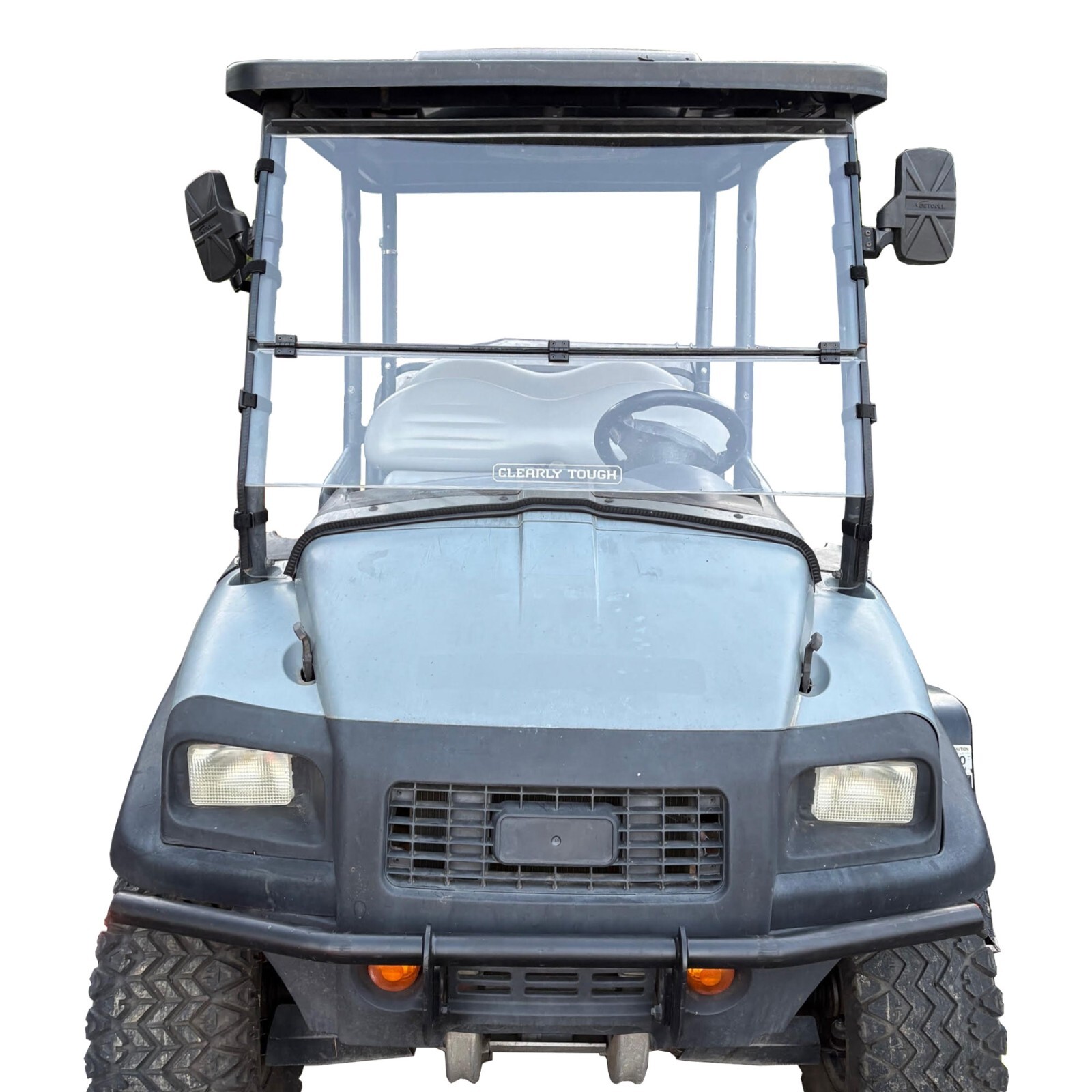 Clearly Tough Carryall 1700 (+ 1500) Full Folding Windshield - Scratch-Resistant
