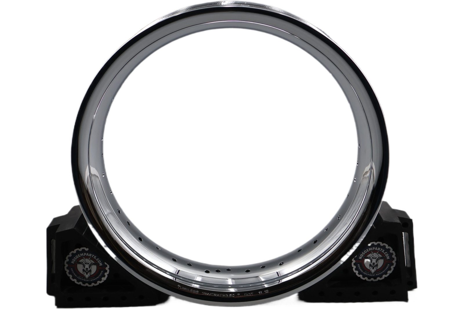 41908-11 NEW OEM 2009-2023 HARLEY-DAVIDSON TOURING SMOOTH CHROME FRONT WHEEL