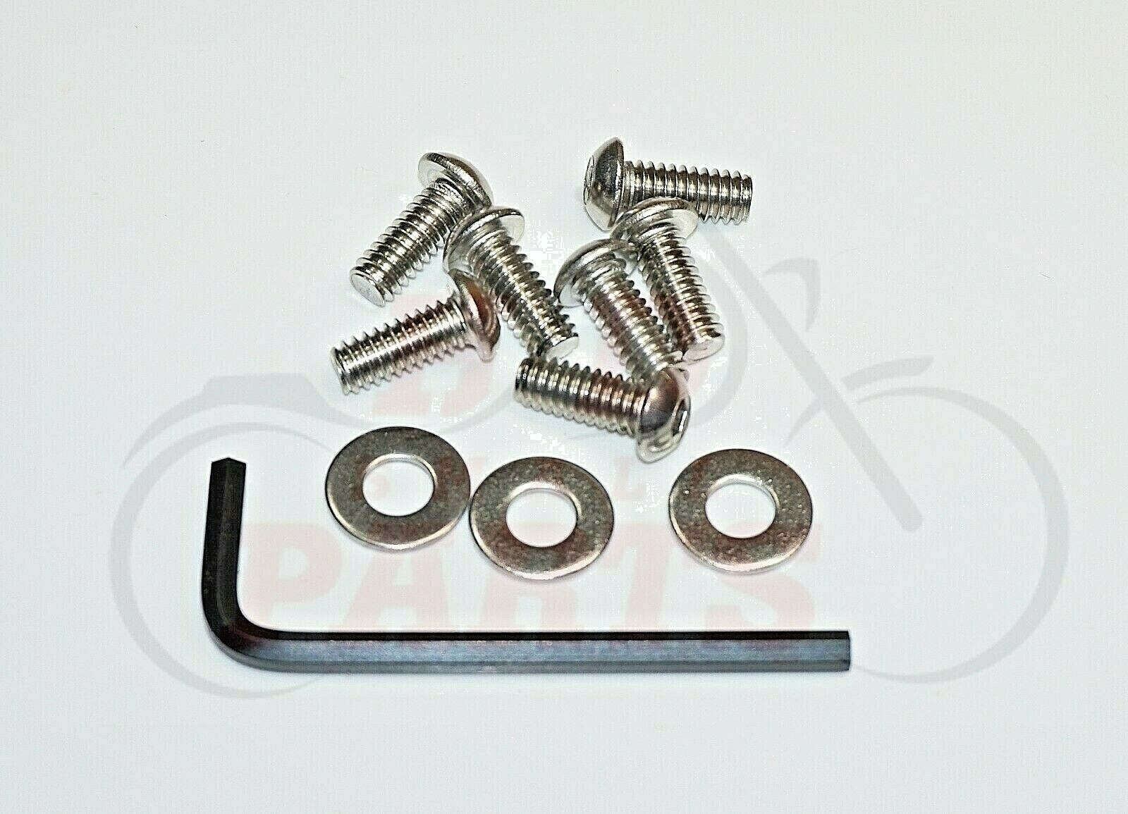 H-D 7-Stainless Steel Batwing Fairing Windshield Hex Bolt Trim Kit 1996-2013  