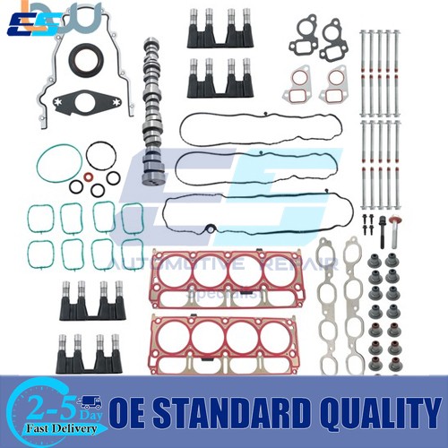 NON AFM DOD Camshaft Lifter Kit Head Gasket Set For GM Chevy Gen 2014-2021 5.3L