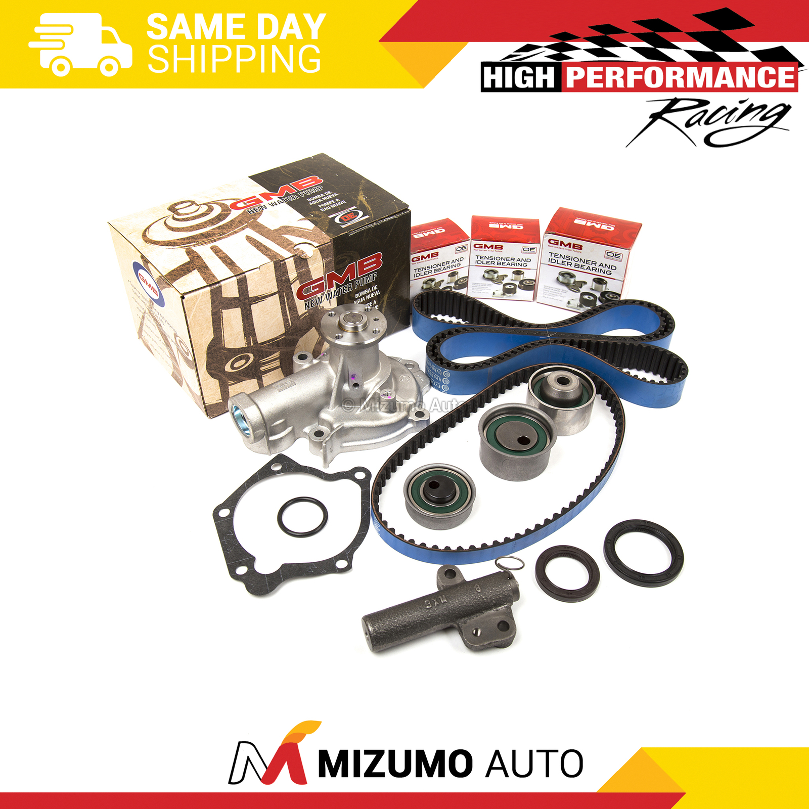 Timing Belt Kit Water Pump Fit 2003 Mitsubishi Outlander 2.4L SOHC 4G64