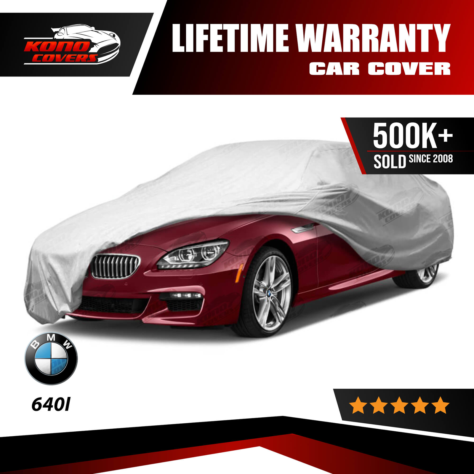 Bmw 650I Convertible 4 Layer Car Cover 2006 2007 2008 2009 2010 2011 2012