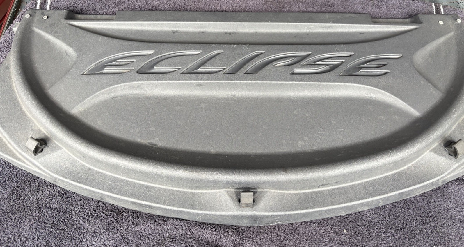 2006-2012 Mitsubishi Eclipse Rear Parcel Shelf Cargo Cover Trunk OEM MN121067HA 2006-2012 Mitsubishi Eclipse Rear Parcel Shelf Cargo Cover Trunk OEM MN121067HA