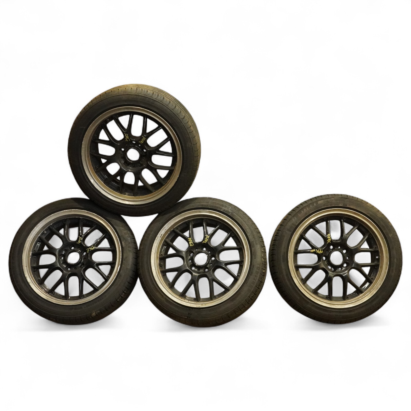 10-17 Mercedes E350 E550 E400 C207 Wheel Rim 17X8J ET22 5x112mm Set of 4 w/ Tire